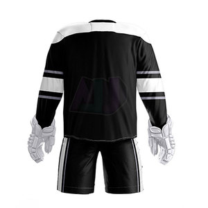 Conjuntos de Uniformes de Hockey sobre Hielo Más Vendidos, Logotipo Personalizado, Nombres de Equipos/Jugadores, Tejido de Poliéster 100% Transpirable que Absorbe la Humedad para - Product Image 6