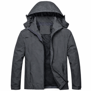 Chaqueta Cortavientos Impermeable Unisex |   Chaqueta Impermeable de Montaña con Capucha, Ligera y de Alta Calidad, con Logotipo Personalizado - Product Image 5