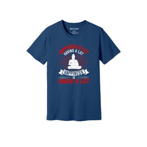 Camiseta informal de algodón 100% con impresión de temas de Buda en 3D, 12 opciones de color, 160-180, colocación de diseño personalizable GSM pesado - Product Image 6