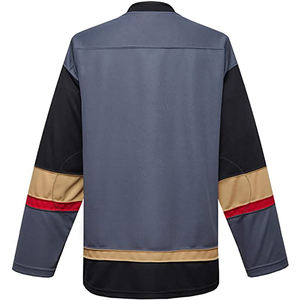 Jersey de hockey sobre hielo al por mayor de alta calidad, camiseta de hockey personalizada para hombre, camiseta de hockey sobre hielo personalizada - Product Image 4