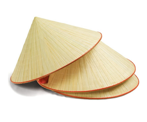 Chapeaux coniques vietnamiens traditionnels pas cher prix non la hat gros matériaux de feuille de palmier prêt à exporter - Product Image 5