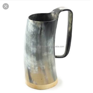 Antique and Unique Design Buffalo Horn <b>Mug</b> Reasonable Rate Fashionable Luxury Custom Logo Horn <b>Mug</b> at Wholesale Price - Product Image 2