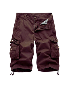 Servicio OEM 100% pantalones cortos de algodón de lana bordado personalizado French Terry Streetwear Look Vintage transpirable Plaid pedido a granel personalizado - Product Image 1