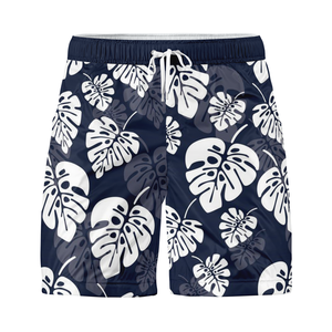 กางเกงขาสั้นออกกำลังกายผู้ชาย โลโก้สั่งทำ แบรนด์ส่วนตัว ผ้าโพลีเอสเตอร์ ระบายอากาศ แห้งเร็ว เอวยางยืด มีเชือกผูก สวมใส่สบาย รับผลิตแบบ OEM/ODM - Product Image 4