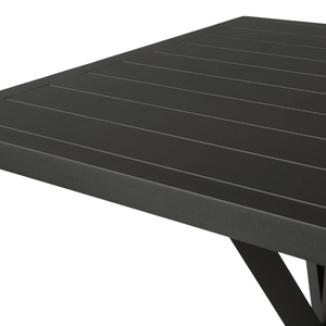 Meubles écologiques table en bois de teck pliable rectangle pour manger en plein air de bonne qualité - Product Image 5