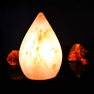 โคมไฟเกลือหิมาลัยสีชมพูโคมไฟเหนี่ยวนำตัวคริสตัลหินธรรมชาติใช้พลังงานไฟฟ้าดีไซน์บ้านร่วมสมัย - Product Image 5