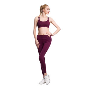 Sujetador deportivo de alto soporte del mejor fabricante, ropa de Fitness lavada con cuello Halter simple transpirable de alta calidad y alta moda - Product Image 4