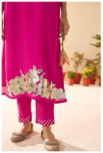 Kurta long pour femmes avec pantalon, vêtements ethniques traditionnels élégants, fabricant en gros, meilleur prix - Product Image 6