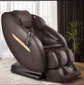 เก้าอี้นวด3D แบบเคลื่อนไหวคู่มีระบบทำความร้อนด้วยแรงโน้มถ่วงเต็มรูปแบบเก้าอี้นวดเนื้อเยื่อส่วนลึกจัดส่งเร็ว - Product Image 2