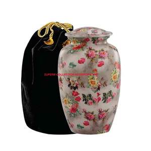 Urnes de crémation faites à la main de papillon bleu à vendre en gros meilleures ventes et de haute qualité - Product Image 4