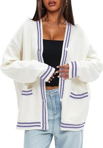 Pull décontracté confortable Pull d'hiver chaud à manches longues Pull pour femmes Pull en tricot Pull grande taille - Product Image 3