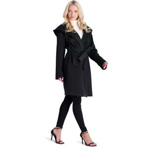 Avec Les Filles Trench con Cappuccio in Twill Avorio da Donna Taglia M - Product Image 2