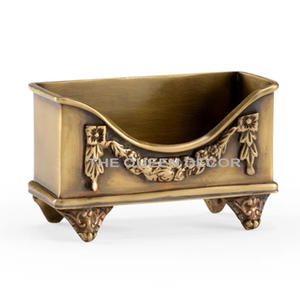 Présentoir personnalisé en métal Organisateur de bureau Style vintage Porte-cartes de visite Fournitures de bureau Porte-cartes - Product Image 5