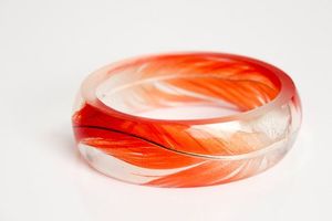 Bangles joyería resina acrílico pulsera brazalete exagerado deslumbrante Multicolor ancho Irregular cuadrado acrílico pulseras para - Product Image 2