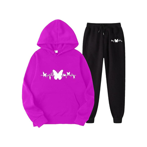 Chándal de gran tamaño de algodón 100% para mujer con logotipo personalizado nuevo estilo transpirable patrón sólido conjuntos de serigrafía para el verano - Product Image 4