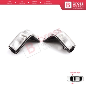 Rétroviseur latéral BSP592 avec clignotant, lentille droite et gauche pour Crafter MK1 Sprinter 906 2E0953049A 2E0953050A - Product Image 5