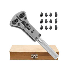 Abrecajas de Reloj de Acero Inoxidable con Logotipo Personalizado para Movimientos de Cuero y Herramientas y Piezas de Reparación de Relojes de Pulsera - Product Image 2