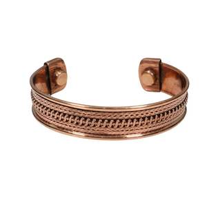 Brazalete Abierto Ajustable de Diseño Moderno para Mujer, Chapado en Plata sobre Latón, con Grabado Personalizado a Precio de Mayoreo - Product Image 1