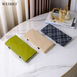 Sac de rangement pour bijoux WEIMEI, en tissu, portable, avec fermeture éclair, pour voyage, bague, collier, bracelet, pochette à bijoux - Product Image 5