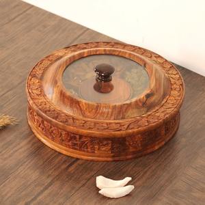 Caja de Especias de Madera de Lujo Más Vendida con Acabado Liso para Cocinar en Casa y Organización Culinaria a un Precio Accesible - Product Image 6