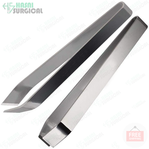 Pinzas de hueso de pescado de etiqueta privada, pinzas planas e inclinadas de acero inoxidable, alicates herramienta para quitar (4,6) utensilios de cocina herramientas - Product Image 3