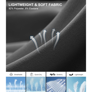 Short de golf personnalisé pour hommes avec logo tissu imprimé respirant à séchage rapide coupe extensible OEM ODM option de broderie pour les sports et les loisirs - Product Image 4