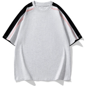 เสื้อยืดแขนสั้นลำลองสำหรับผู้ชาย, เสื้อยืดผ้าฝ้าย100% พิมพ์ลายดิจิตอลป้องกันการพองเป็นแผ่น W4-511 - Product Image 4