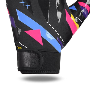 Gants de frappe de baseball professionnels en gros, adhérence améliorée, cuir durable, respirant, écologiques, couleurs personnalisées, impression numérique - Product Image 5