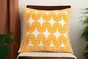 FUNDAS DE COJÍN ESTAMPADO BLOQUE MANO ALGODÓN - Product Image 3