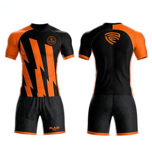 Ensembles d'uniformes tendance de maillots de football impression par sublimation de conception personnalisée pour hommes - Product Image 6