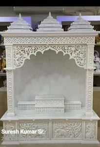 Handmade Indian White Marble <strong>Best</strong> Quality Indoor <strong>Temple</strong> Handmade Mandir Indoor Outdoor Carved Marble Angel Home Marble - Product Image 3