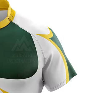 Nouveau maillot de rugby d'équipe Logo personnalisé OEM Concevez votre propre logo Maillot de rugby pour hommes - Product Image 5