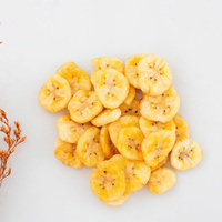 Premium Kwaliteit Harde Textuur Tropische Zoete Vf-Gedroogde Bananen Vietnam Kant-En-Klare Snack Oem/Odm Smaak Verwerking Opties Zak