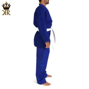 Uniformes de Jiu-Jitsu en coton 100% coupe ajustée pour hommes et femmes, design de logo personnalisé confortable, vêtements de sport MMA, arts martiaux - Product Image 3