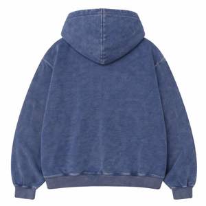 Sudadera con Capucha de Felpa de Algodón Orgánico 100% de Corte Regular para Hombre con Características de Secado Rápido y Transpirable Ropa de Calle de Otoño - Product Image 3