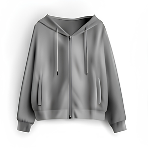Unisex Winter <b>Vintage</b> Pocket Regular Fit Heavyweight 100% Cotton Fleece <b>French</b> Terry Hoodie 370g Custom Pullover Zipper - Product Image 1