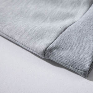 Vente en gros OEM logo personnalisé unisexe ras du cou sweat uni vierge à capuche coton polyester hiver pull en vrac - Product Image 5