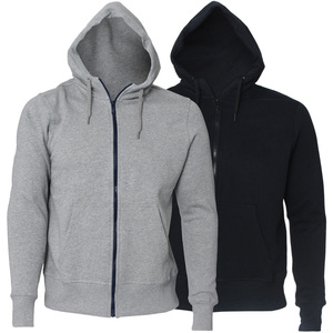 Ensemble de survêtements streetwear personnalisés, sweat-shirts amples, imprimés sur écran, en coton, avec fermeture éclair, pantalon de survêtement et sweat-shirt à fermeture éclair - Product Image 5