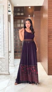 Traje de boda de narkali para mujer, ropa de fiesta de Ndian akistani, venta al por mayor - Product Image 2