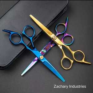 ที่มีคุณภาพดีกรรไกรขายส่งมืออาชีพสแตนเลสมีดโกนกรรไกรโดย ZACHARY อุตสาหกรรม - Product Image 3