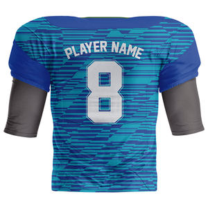 ชุดเดรสสั้นสำหรับผู้ใหญ่เสื้ออเมริกันฟุตบอลระบายอากาศพิมพ์ลายผลิตตามสั่ง - Product Image 4