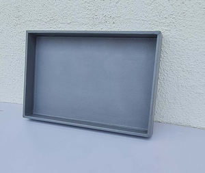 Placa de almacenamiento organizadora de bandeja de cuero PU para suministros de Hotel y restaurante - Product Image 3