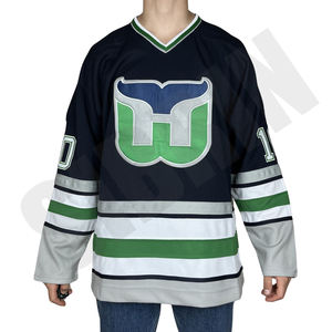 Camiseta de hockey Toronto Leafs personalizada premium-Uniformes de hockey canadienses personalizados con nombre y número personalizados para adultos/jóvenes/niños - Product Image 2