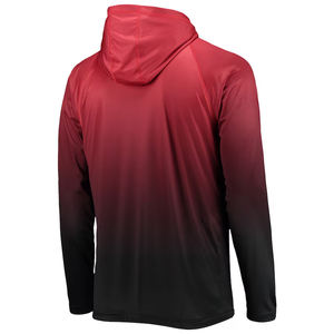 เสื้อตกปลามีฮู้ดแขนยาวสำหรับผู้ชายเสื้อตกปลามีฮู้ดป้องกันแสงแดดออกแบบโลโก้ได้ตามต้องการ UPF 50 - Product Image 3