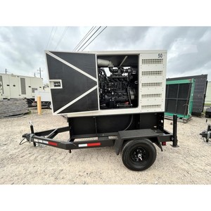 GENPOWERUSA GPR-J50-60 2023 Model Single <b>Three</b> Phase Silent Open Frame AC/DC Generator 1500rpm Speed Auto Start System 380V/480V - Product Image 4