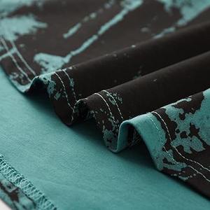 Camisetas de algodón liso 2025, Camiseta de algodón con cuello redondo para hombre, camisetas cómodas y ligeras de calidad para hombre - Product Image 3