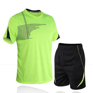 Ropa deportiva para fútbol, conjunto de ropa para correr, uniformes de entrenamiento de manga corta, Jersey de fútbol, chándal - Product Image 4