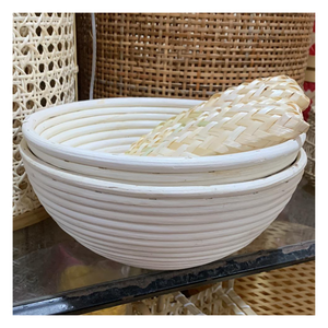 Bol en rotin décoratif fait à la main, panier écologique polyvalent pour un usage quotidien, parfait pour la cuisine, le salon, comme cadeau attentionné - Product Image 4