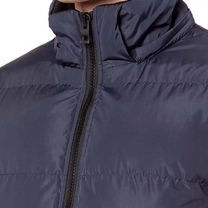 Nueva chaqueta acolchada de lona de moda para hombre, bombardero con capucha de invierno 2025, informal, transpirable, ecológica, personalizada - Product Image 5
