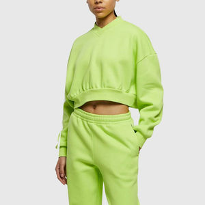 Sudadera con Capucha Exclusiva para Mujer, Elegante, de Longitud Regular, Estampada, 100% Algodón, Cómoda, para Yoga y Gimnasio, con Logotipo Frontal, para Invierno, OEM - Product Image 5